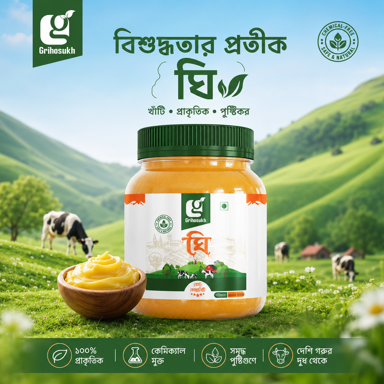 প্রিমিয়াম ঘি (Ghee)